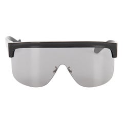 Loewe Black Tinted Shield Sunglasses