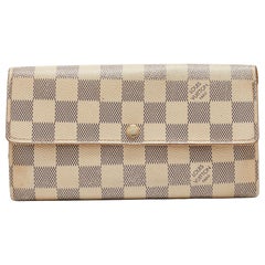 Louis Vuitton Damier Azur Canvas Sarah Wallet