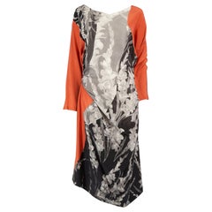 Dries Van Noten - Robe à encolure ronde à motifs, taille L