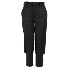 Comme Des Garcons BLACK Comme Des Garcons Black Zip Detail Crop Trousers Size XS