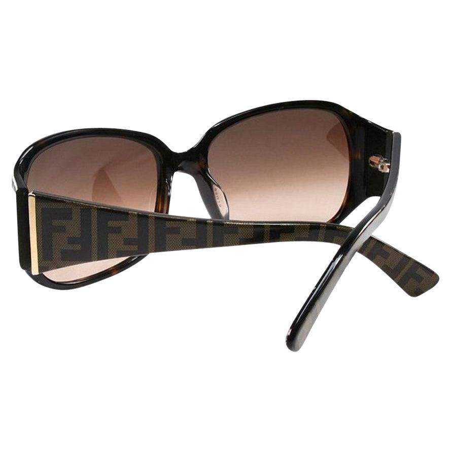 New Fendi Tortoise with FF Sides Sunglasses With Case