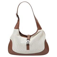 Gucci Raro Avorio Medio Traforato Jackie
