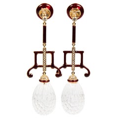 Hanut Singh 18k750 Gold One Of A Kind Indochine Earrings