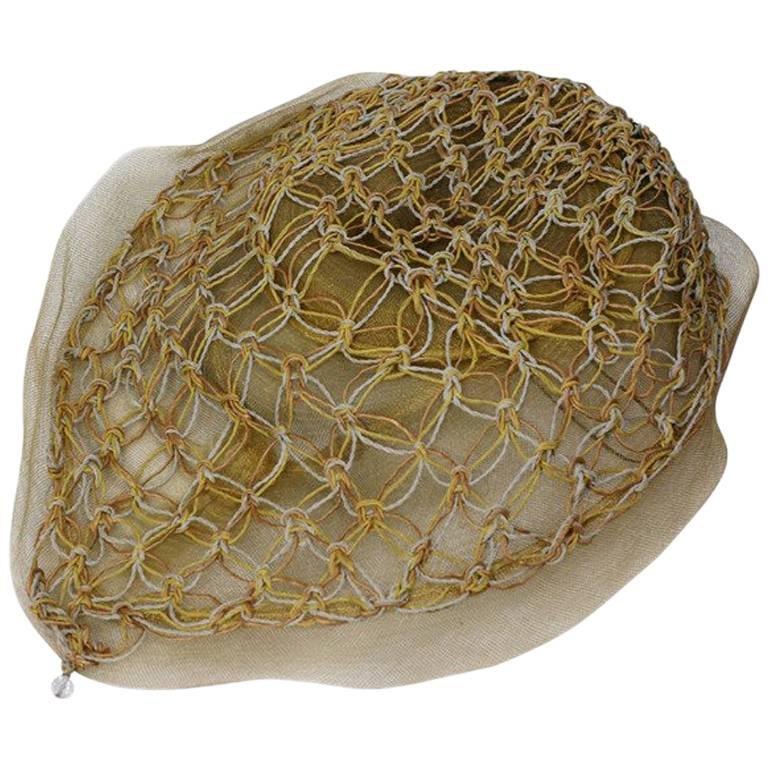 Cappello John Frederics Johns con rifiniture in macrame