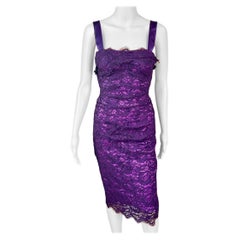 Dolce & Gabbana S/S 2012 Unworn Bustier Corset Lace Midi Dress
