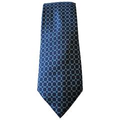 Hermes Blu Tie