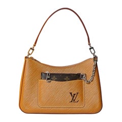 Borsa a spalla Louis Vuitton Marelle Pochette Epi Miele