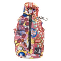 VERSACE Rare Mad About Versace jewel print padded iPhone holder jacket