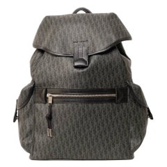 Zaino Dior Zip Oblique Nero