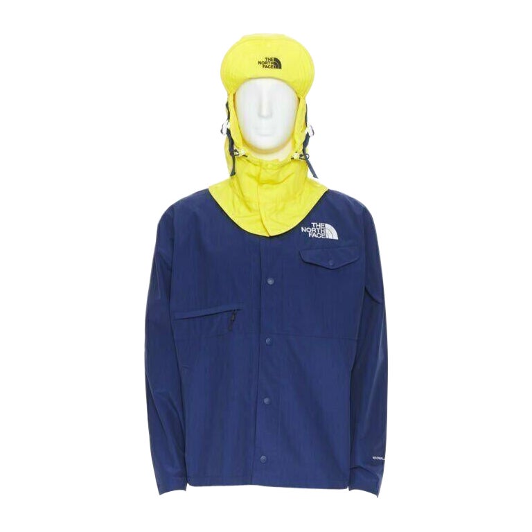 THE NORTH FACE Negro Serie KAZUKI KURAISHI KK Charlie Duty Chaqueta Bandera Azul XL en venta