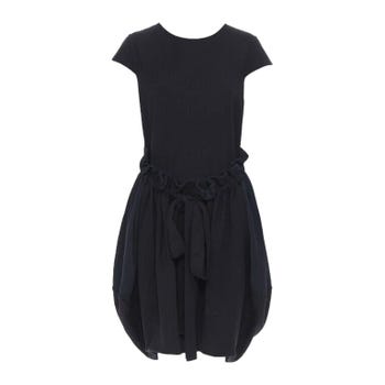 Yves Saint Laurent Cap-Sleeve Bubble-Hem Dress, Fall/Winter 2009