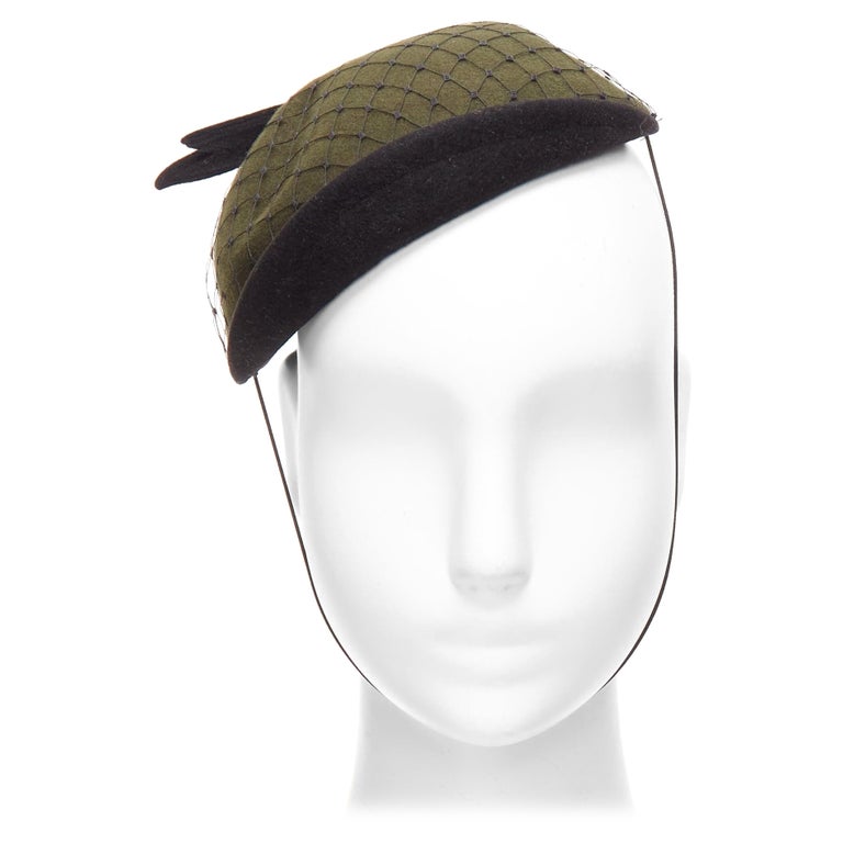 rare CHRISTIAN DIOR John Galliano 1999 Communist green wool  