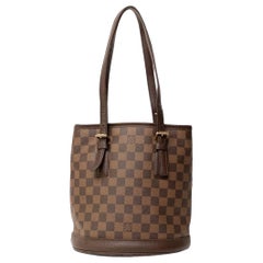 Borsa a Spalla Louis Vuitton Eimer PM Damier Ebene
