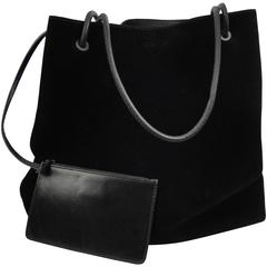 Gucci by Tom Ford XL Black Suede Tote