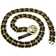 Vintage 90´s Chanel Gold Chain Belt