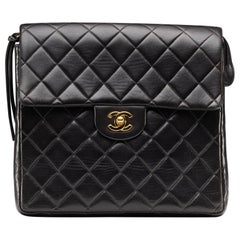 Chanel Vintage Backpack Lambskin 24k Gold-Plated Hardware RARE