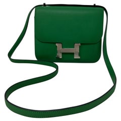 Hermes Grün Constance 18 Tasche