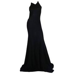 Important Late 1980s Azzedine Alaia Supermodel Length Dress 5