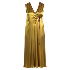 Vintage 1990S Green Silk Jumpsuit