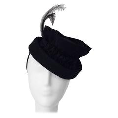 Vintage 40s Jonquil Wool Felt Fashion Hat