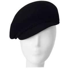 40s Wool Felt Fashion Fishermen
s Cap