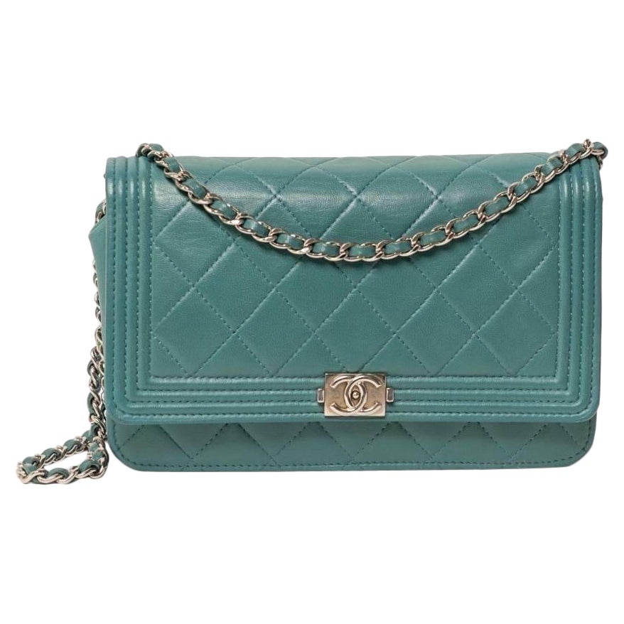 Borsa A Spalla E A Tracolla Chanel Wallet On Chain Boy Tiffany For Sale