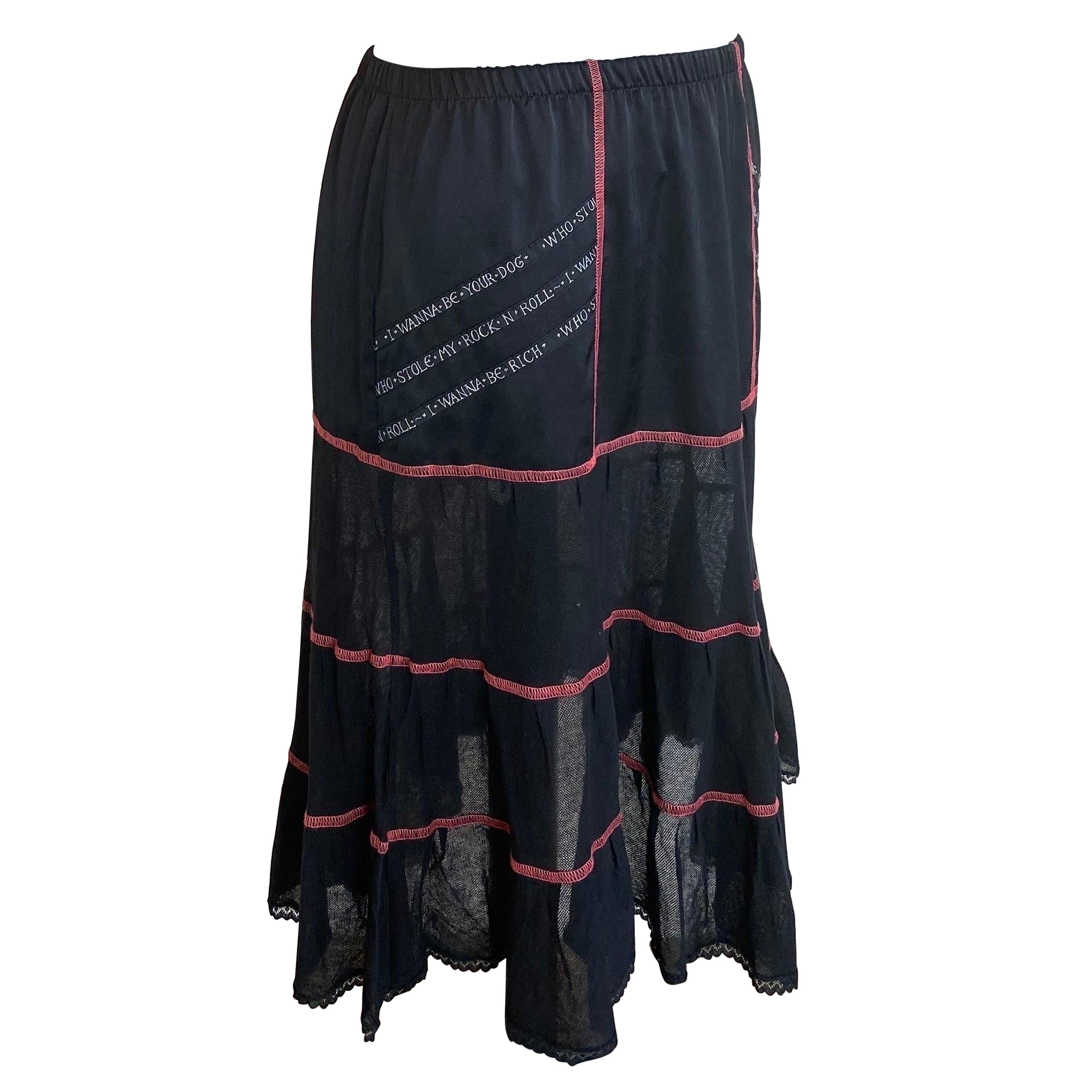 Richmond grunge Skirt For Sale