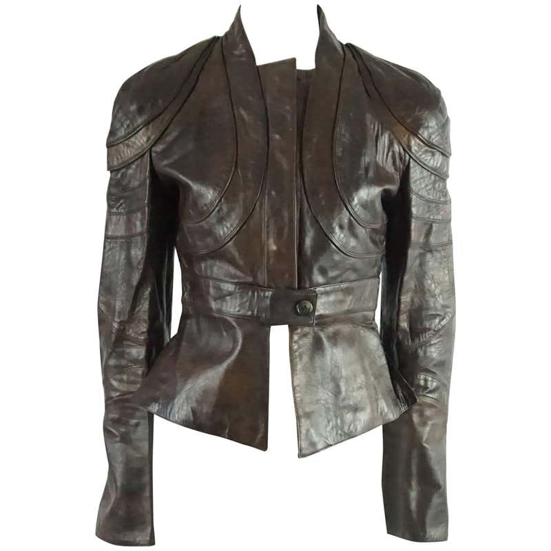 Valentino Light Lavender, Soft Calf Leather Jacket For Sale at 1stDibs ...