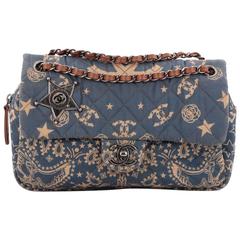 Chanel Paris-Dallas Bandana Flap Bag Quilted Canvas Medium