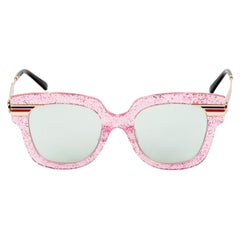 Gafas de sol Gucci con montura oversize rosa