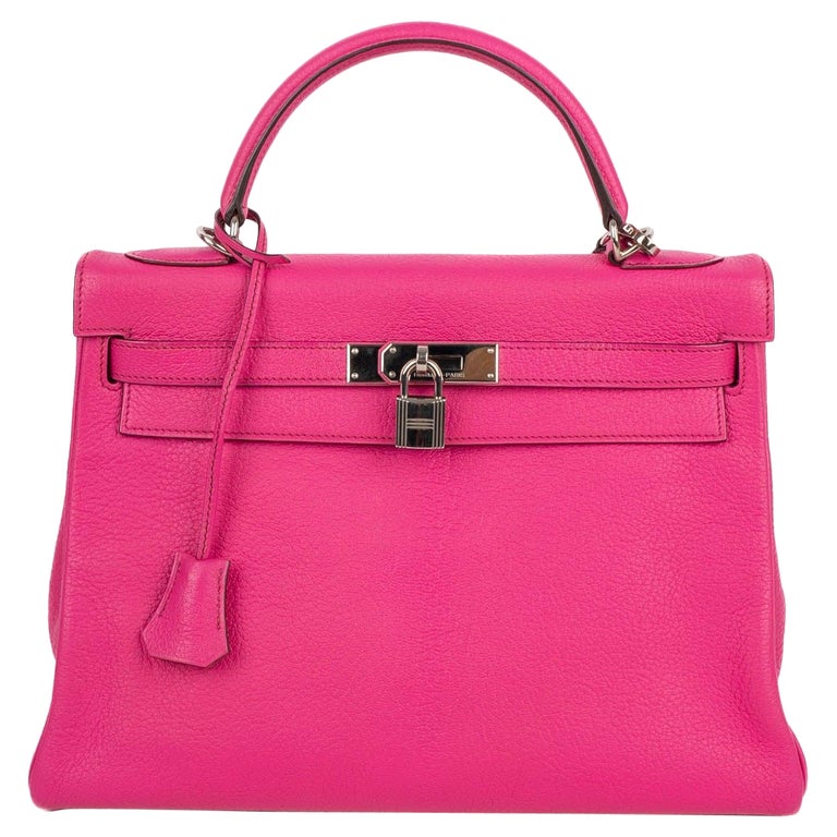 Pink Hermes Clutch Hermes Fuchsia Pink Lizard Mini Kelly Pochette