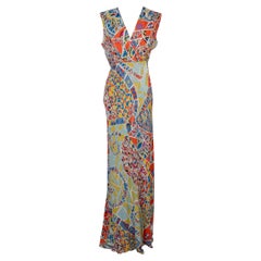Pucci Mosaic Long Jersey Dress