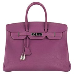 Hermes Anemone Togo Kalbsleder Birkin Bag, 2014