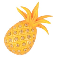 Isabel Canovas Orange Bakelite Canovas Pineapple Brooch