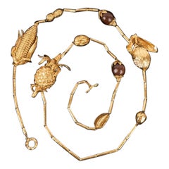 Christian Dior Long Sautoir Necklace