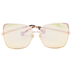 Carolina Herrera Pink Gradient SHE172 Butterfly Sunglasses
