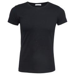 Moncler Maglietta a maniche corte in cotone nero M. T. I.