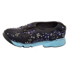 Dior Black Mesh Fusion Sneakers Size 37.5
