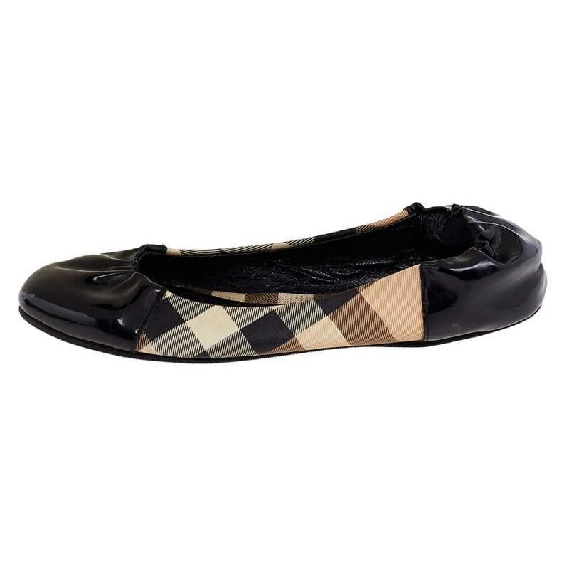 Burberry ballerina flats sale new arrivals