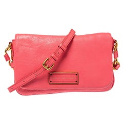 Marc by Marc Jacobs Orange Leather Too Hot To Handle Crossbody Bag