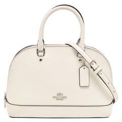 Coach Off White Leather Mini Sierra Satchel