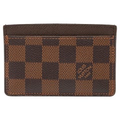 Louis Vuitton Damier Ebene Canvas Card Holder
