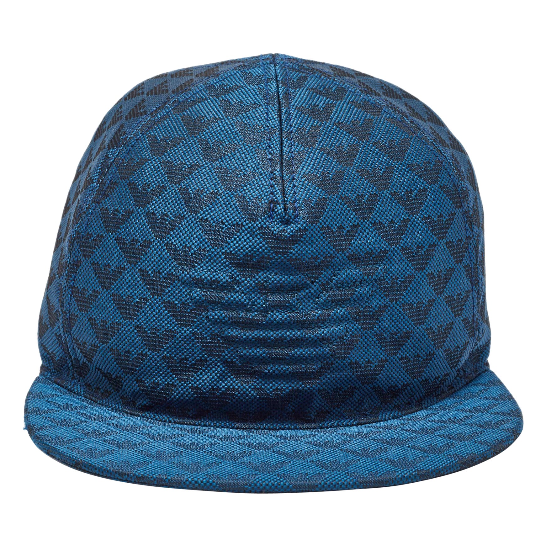 Emporio ARMANI Gorra de béisbol de jacquard azul Aquila S
