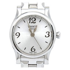 Tissot Silver Stainless Steel Stylis-T T028210A Women's Wristwatch 28 mm