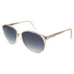 Lunettes de soleil Gianni Versace gris translucide