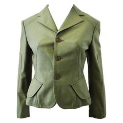 Junya Watanabe Military Green Cropped Jacket 