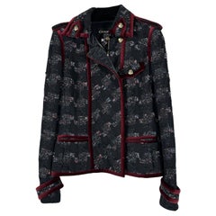 Chanel 9K$ New Extremely Rare Black Tweed Jacket