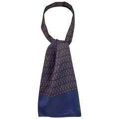 Men''s Hermes Vintage Cravat with Chain Link Pattern. at 1stDibs | hermes  cravat, cravat hermes, cravat pattern