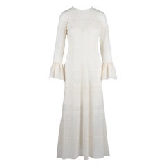 Vestido largo bordado Saint Laurent - Años 10