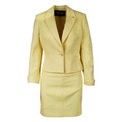 Versace Jean Couture Set aus Jacke und Rock - '00s